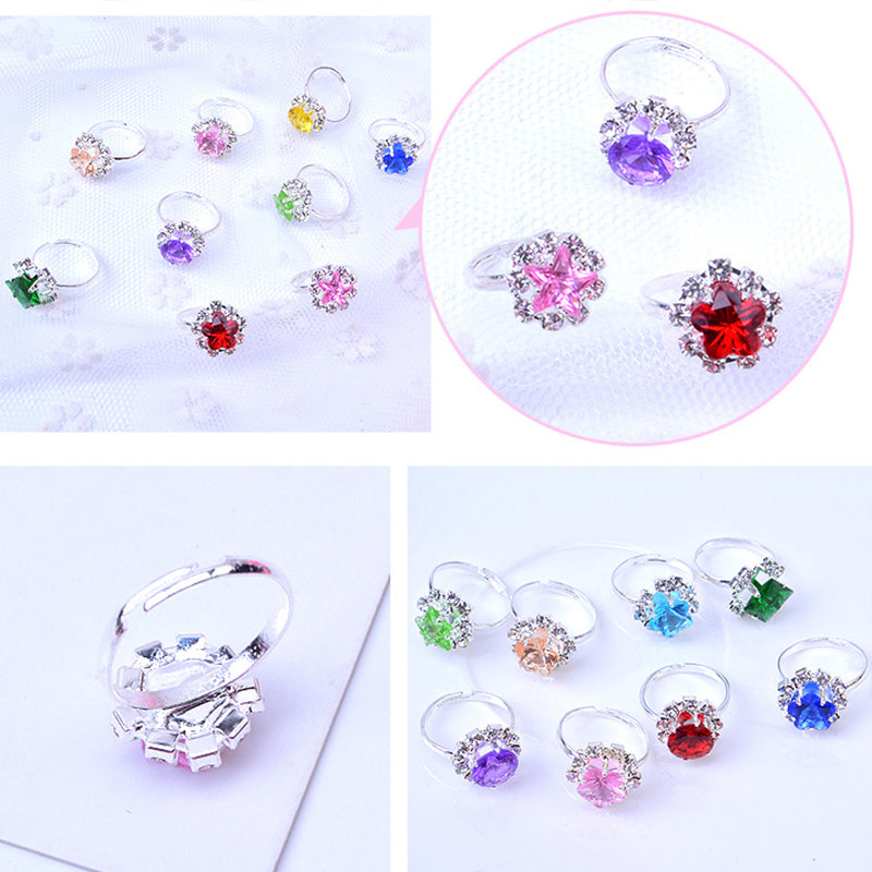 36Pcs Cute Rings For Girls