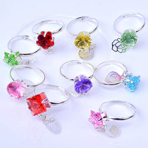 36Pcs Cute Rings For Girls