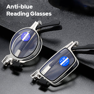 Anti-Blue Folding Ultra Light Reading Glasses