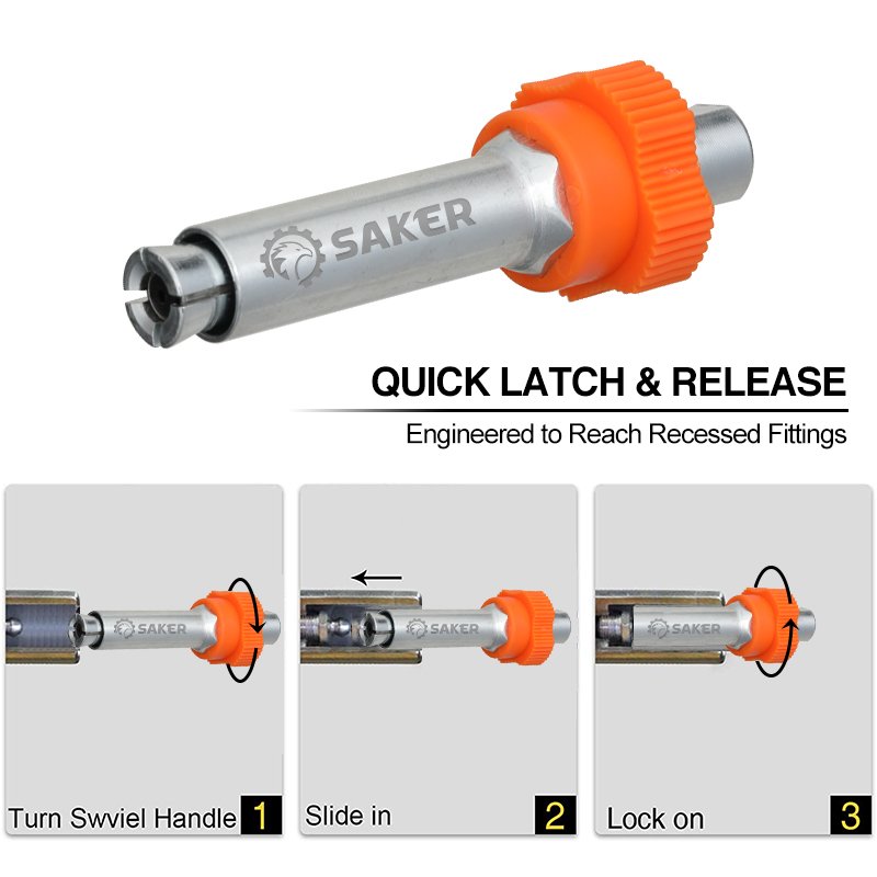 Saker Grease Gun Coupler