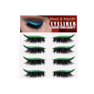 Reusable Eyeliner And Eyelash Stickers