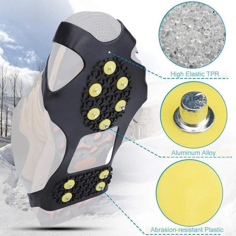 Traction Cleats Ice Snow Grips Anti Slip Silicone