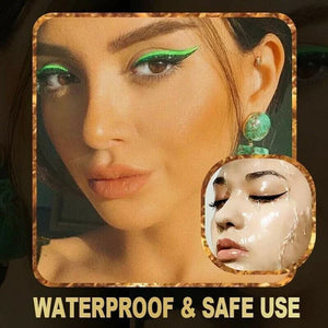 Waterproof and Reusable Eyeliner and Eyelash Sticker