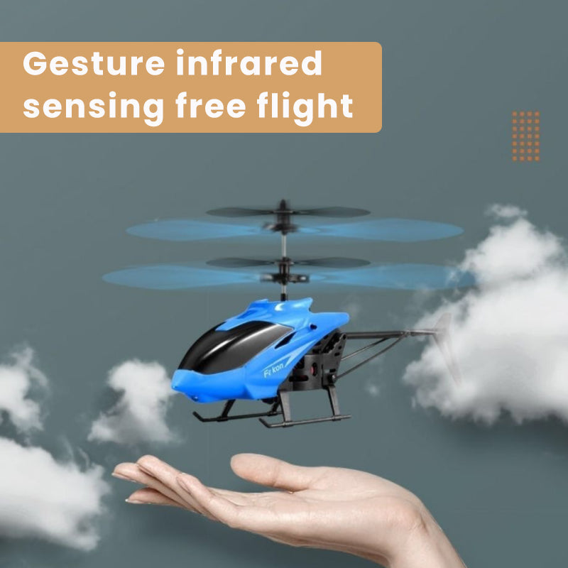 Mini RC Infraed Induction Helicopter Toy