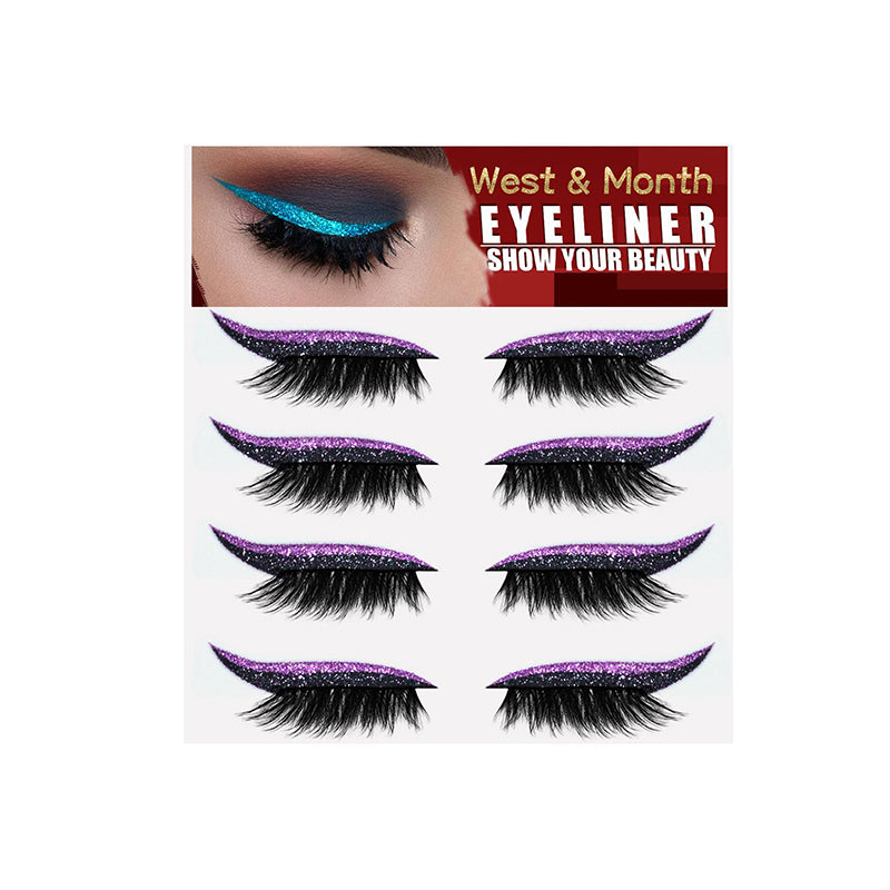 Reusable Eyeliner And Eyelash Stickers