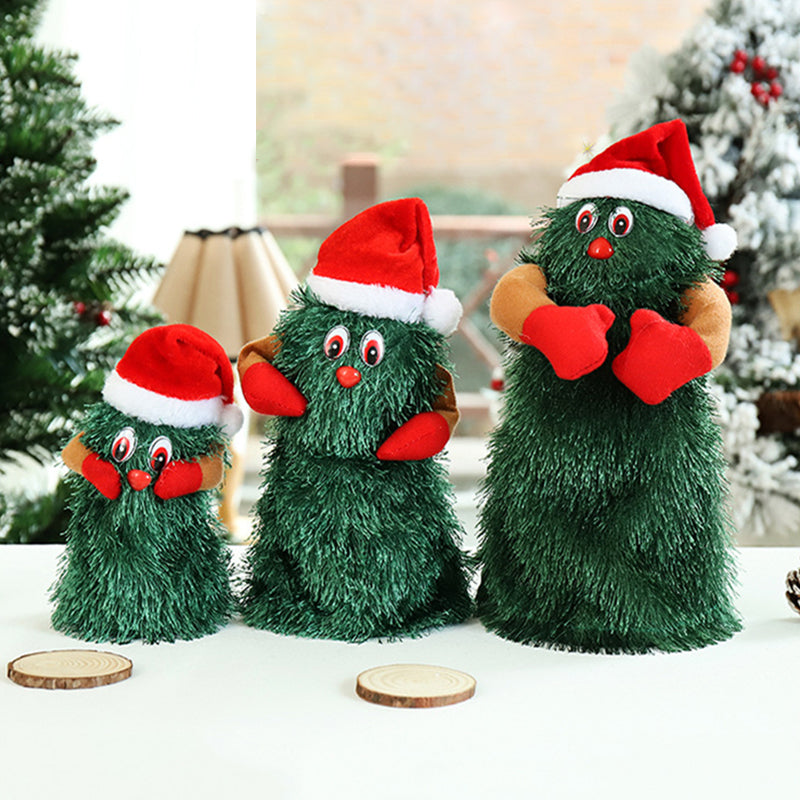 Singing Dancing Christmas Tree Family