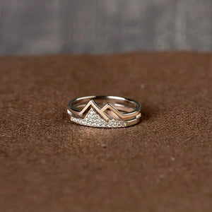 Get Stronger Mountain Ring