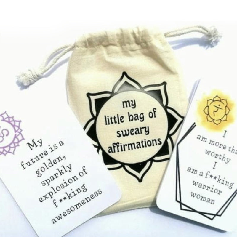 Funny Affirmation Card Gift Made with Coated Paper(set of 16pcs)