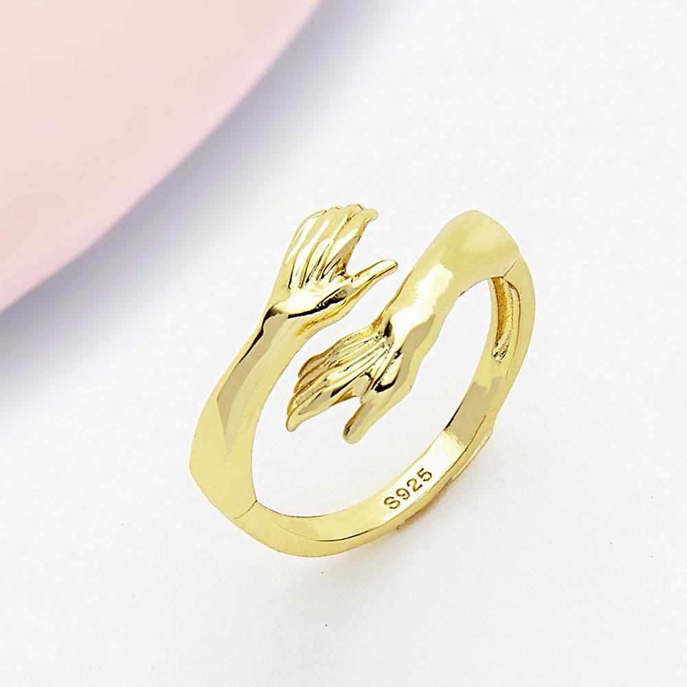 Couple Hug Ring