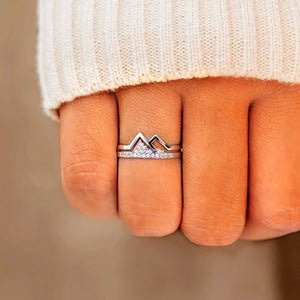 Get Stronger Mountain Ring