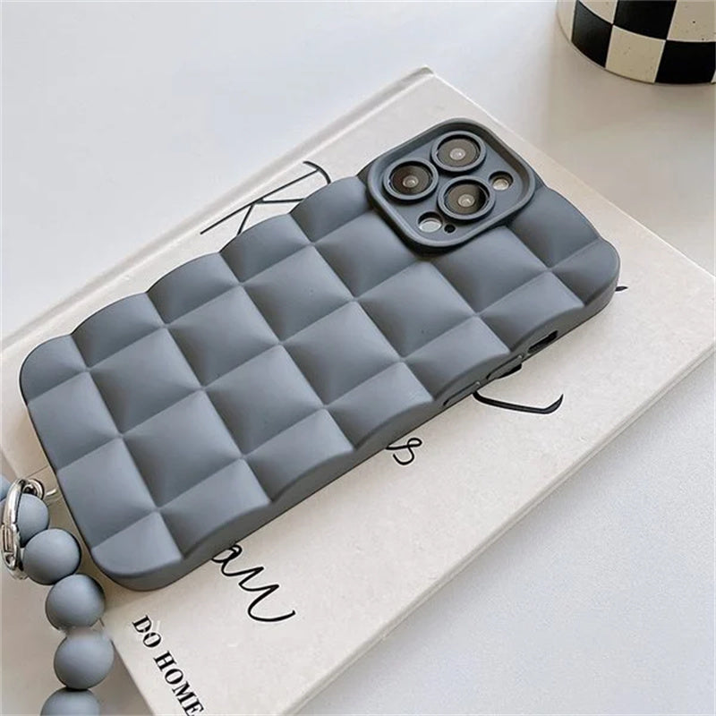 Frosted Pearl Bracelet Case for iPhone