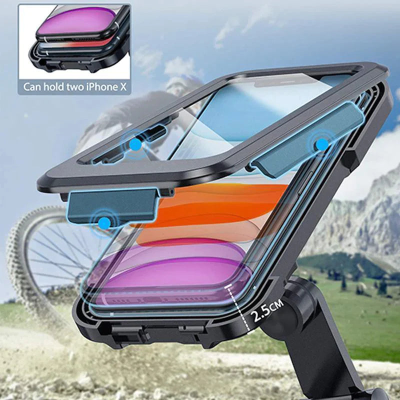 Waterproof Bicycle & Motorcycle Phone Bracket Holder