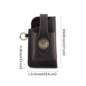 Multifunctional Leather Mobile Phone Bag