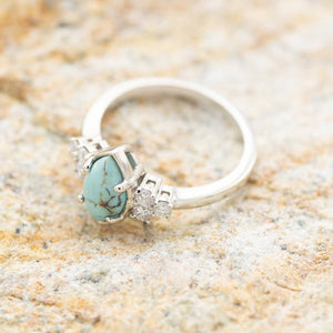 Turquoise Creative 3-Piece Ring