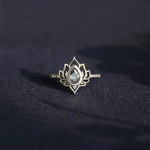 Dainty Lotus Ring