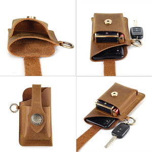 Multifunctional Leather Mobile Phone Bag