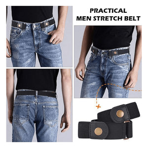 Buckle-free Invisible Elastic Waist Belts