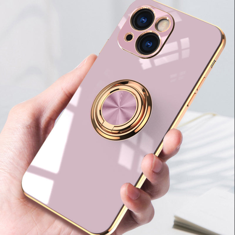 Plated iPhone Case with Ring