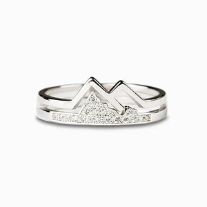 Get Stronger Mountain Ring