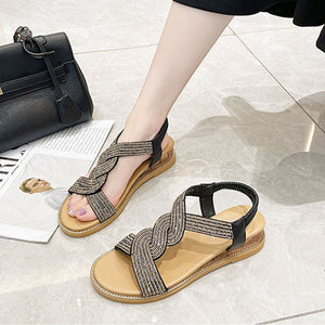 Anti-skid Soft Sole Wedge Heel Sandals