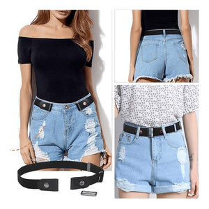 Buckle-free Invisible Elastic Waist Belts