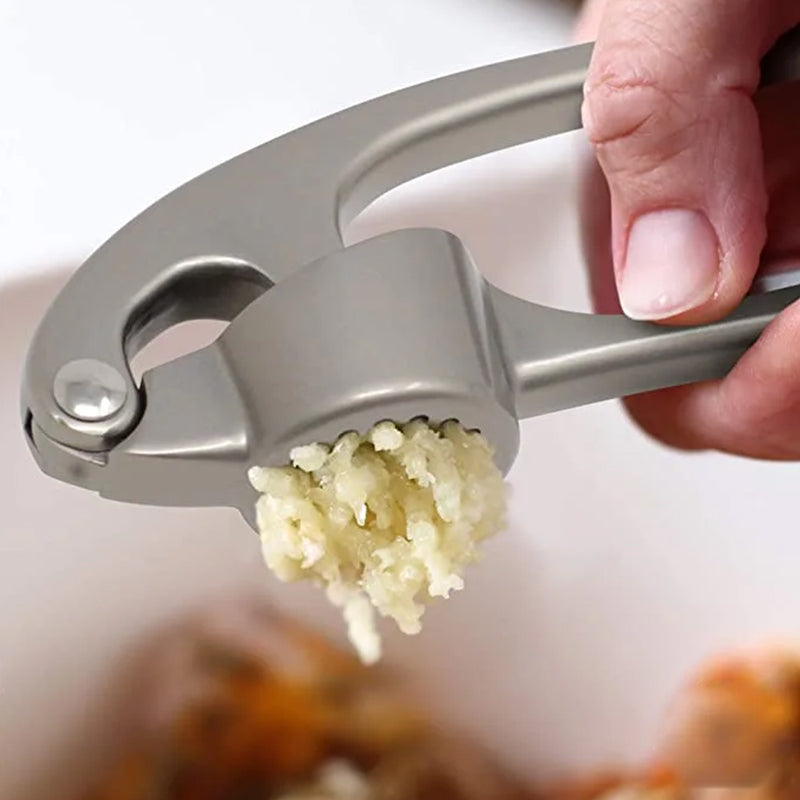 Premium Garlic Press With Soft Easy-Squeeze Ergonomic Handle