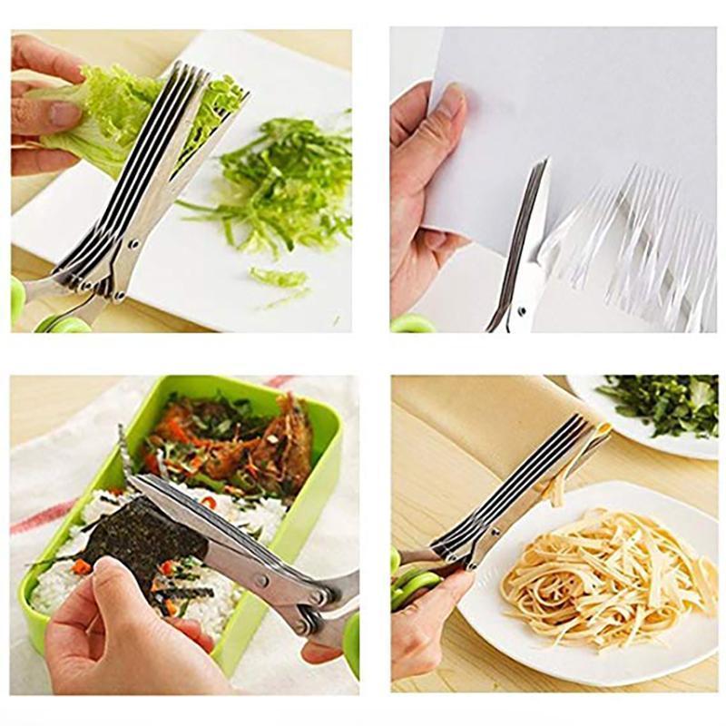 Multilayer Spring Onion Scissors