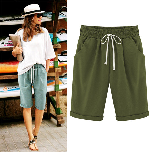 Women's loose shorts