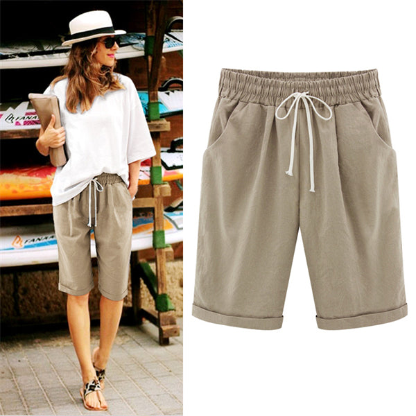 Women's loose shorts