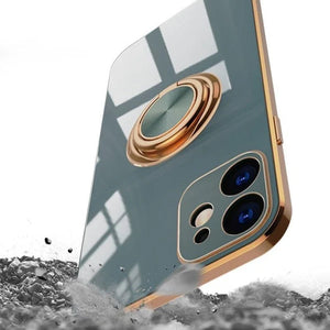 Plated iPhone Case with Ring