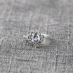 Dainty Lotus Ring