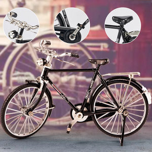 Retro Bicycle Model Ornament For Kids