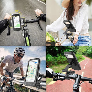 Waterproof Bicycle & Motorcycle Phone Bracket Holder