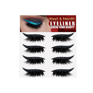 Reusable Eyeliner And Eyelash Stickers