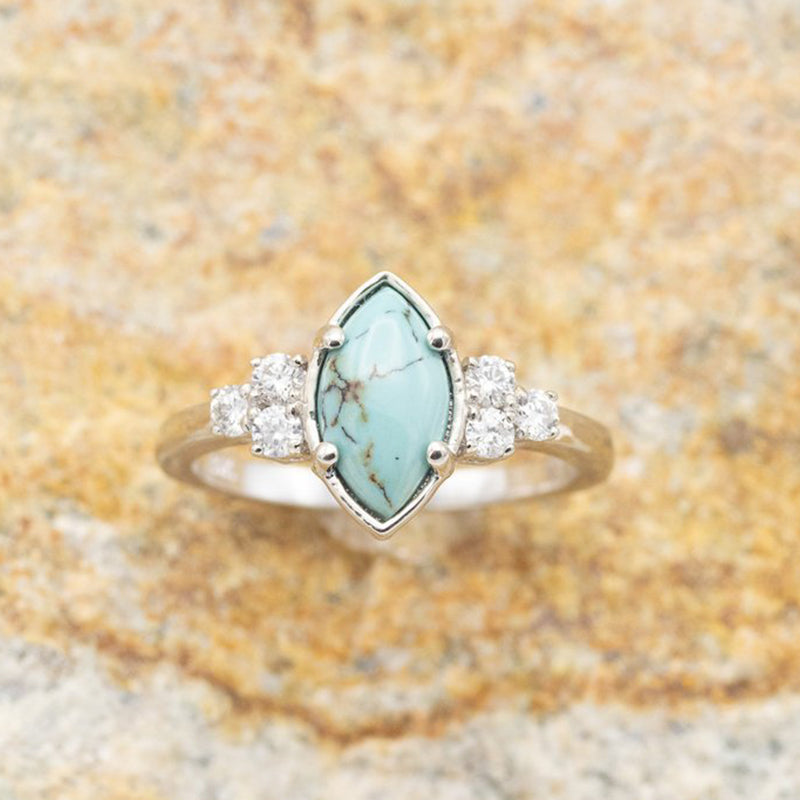 Turquoise Creative 3-Piece Ring