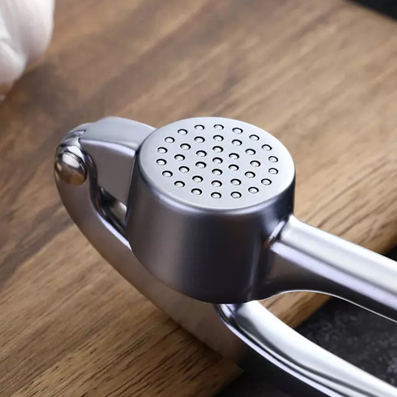 Premium Garlic Press With Soft Easy-Squeeze Ergonomic Handle