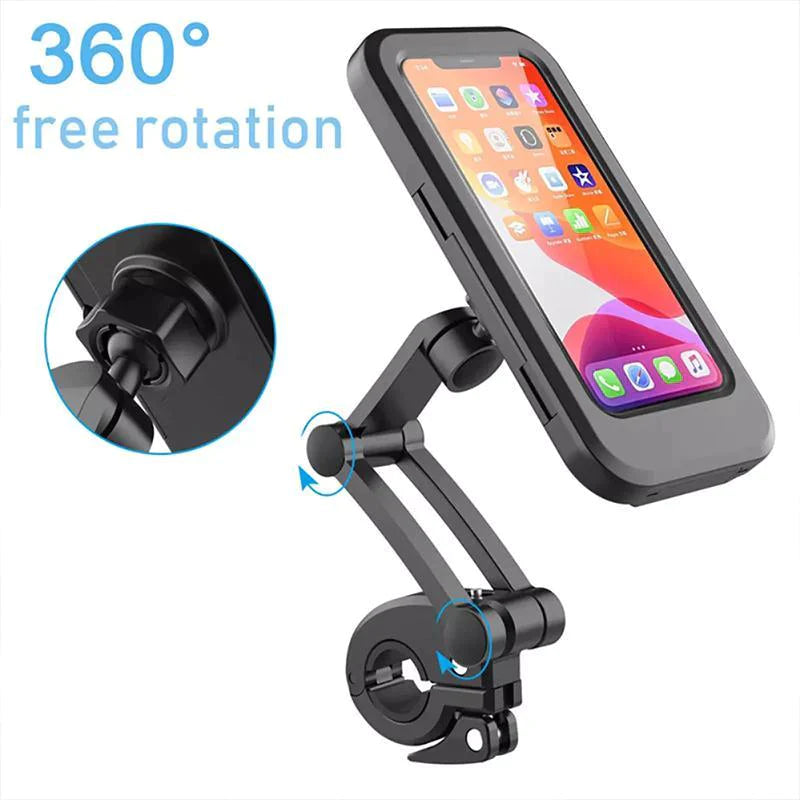 Waterproof Bicycle & Motorcycle Phone Bracket Holder