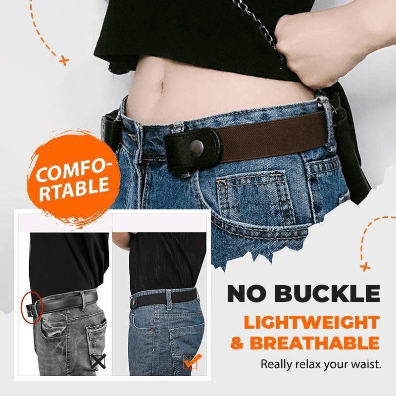 Buckle-free Invisible Elastic Waist Belts