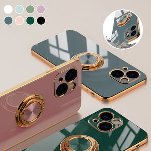 Plated iPhone Case with Ring