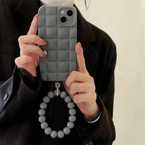 Frosted Pearl Bracelet Case for iPhone