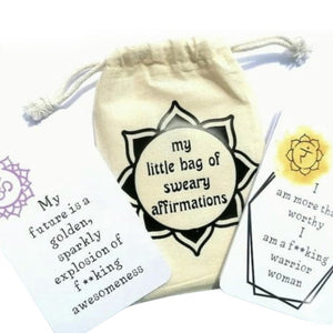 Funny Affirmation Card Gift Made with Coated Paper(set of 16pcs)