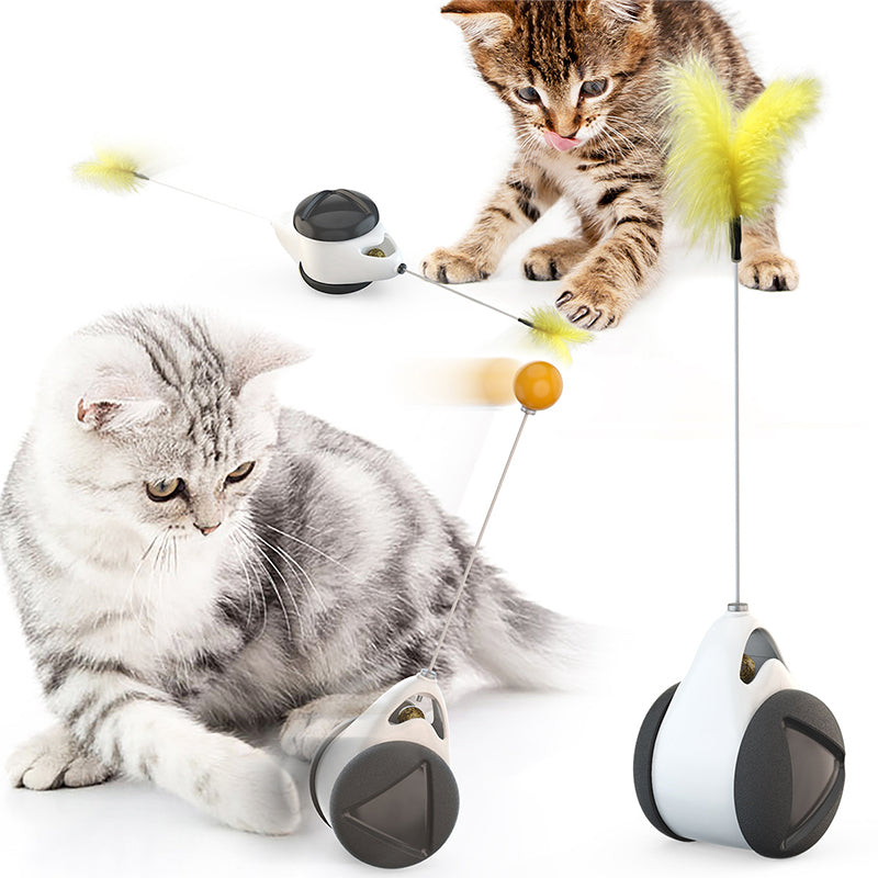 Swing Cat Toy With Wheels