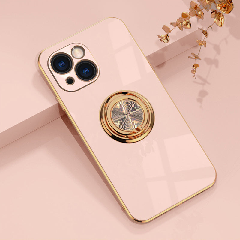 Plated iPhone Case with Ring