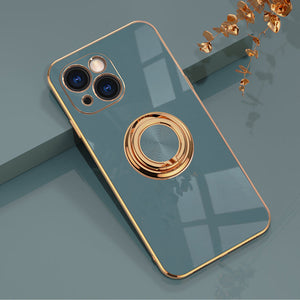 Plated iPhone Case with Ring