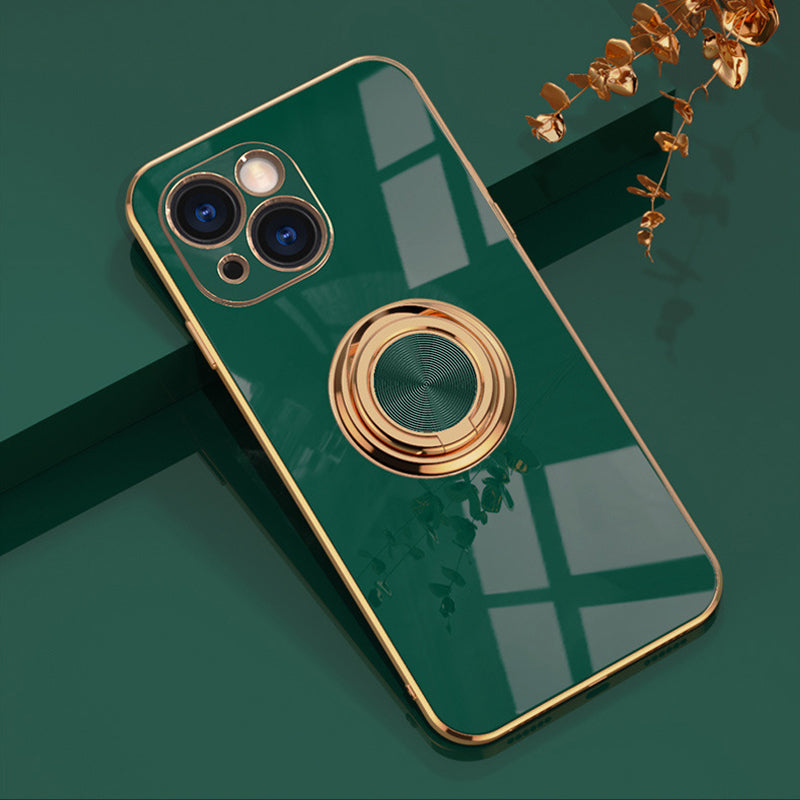 Plated iPhone Case with Ring