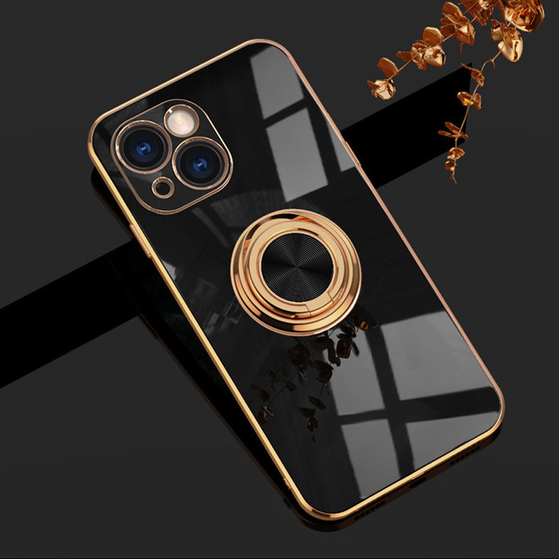 Plated iPhone Case with Ring