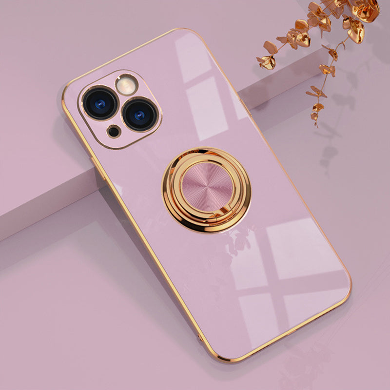 Plated iPhone Case with Ring