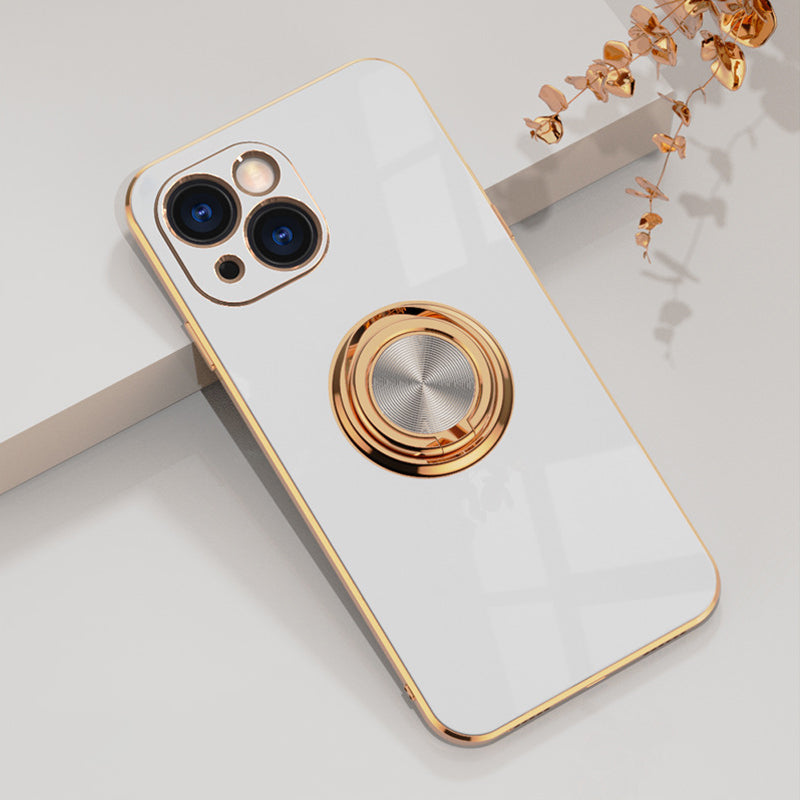 Plated iPhone Case with Ring